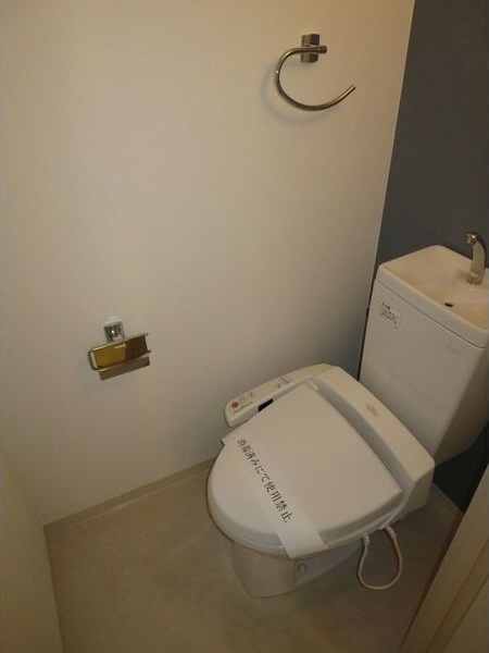 トイレ　※写真は同じマンションの違う部屋のものになります。
