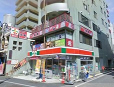 コンビニ　サンクス篠崎駅前店（コンビニ）まで451m