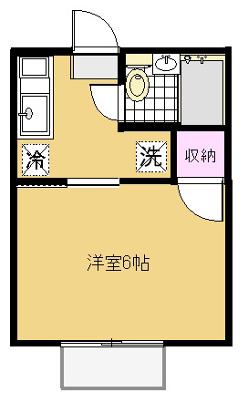 タナカハイムの間取り写真