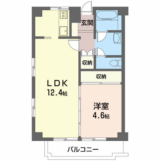 レジデンス堤の間取り写真