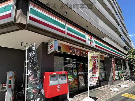 コンビニ　セブンイレブン 杉並高井戸西店（コンビニ）まで411m