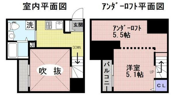 ラフィーユ長嶺南の間取り写真