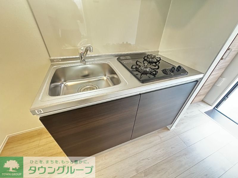 仮)道野辺共同住宅のキッチン写真