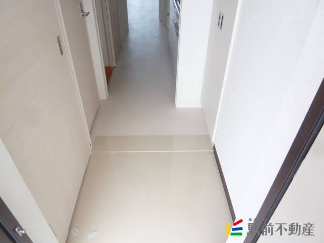 玄関　段差の無いフラットな玄関☆