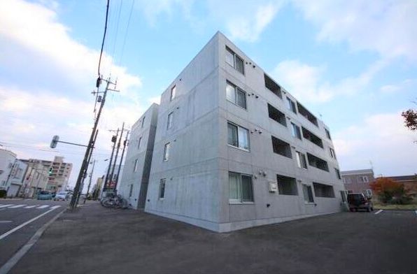 建物外観　オール電化採用のデザイナーズマンションです♪