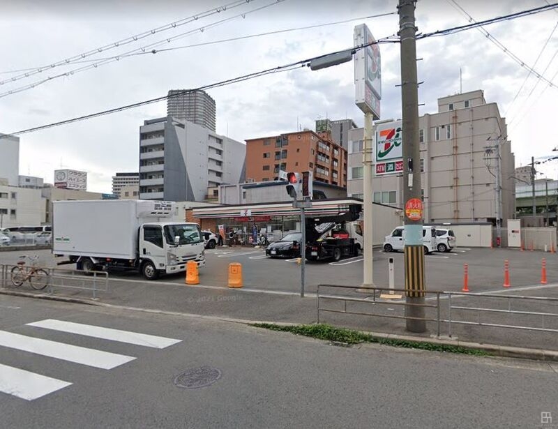 コンビニ　セブンイレブン大阪川口2丁目店（コンビニ）まで206m