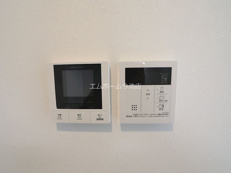 セキュリティ　TVモニター付インターホン　給湯設備