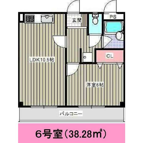 Blois亀城の間取り写真