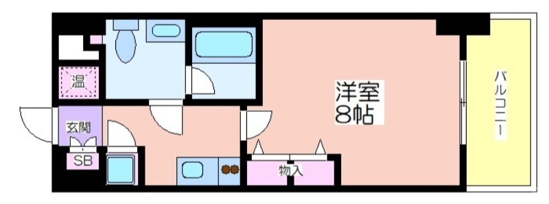 アプリーレ京町堀の間取り写真