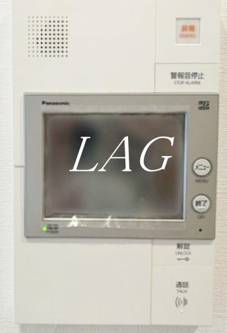セキュリティ　モニターつきインターホンです。
