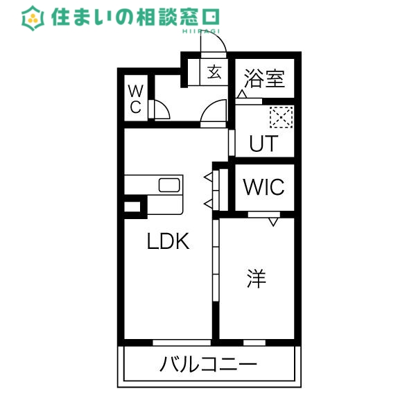 名鉄名古屋本線 美合駅 徒歩13分 3階建 築4年の間取り写真