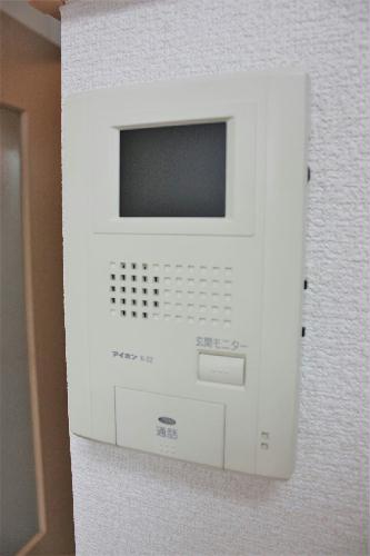 セキュリティ　モニター付きインターホン