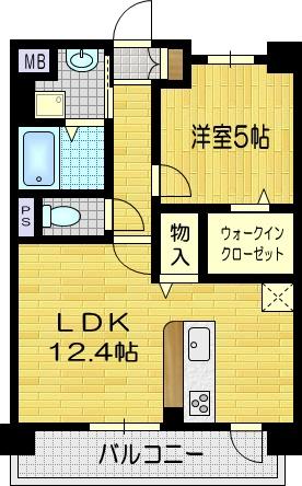 Glanz京都南の間取り写真