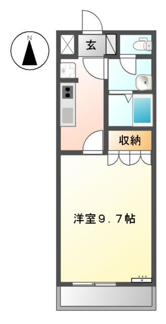 リベルテの間取り写真