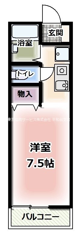 サニーヒルズ早宮の間取り写真