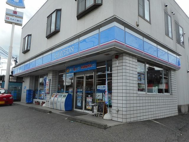 コンビニ　ローソンサラダ街道中  波田店（コンビニ）まで800m