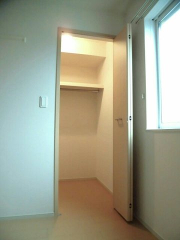 収納　たっぷりとした収納スペースです