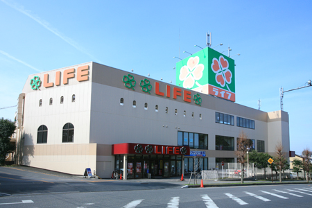 スーパー　ライフ増尾店（スーパー）まで1208m