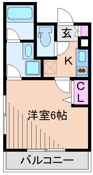 フェルクルール新横浜の間取り写真