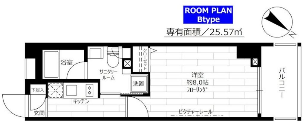 グランドコンシェルジュ日本橋の間取り写真
