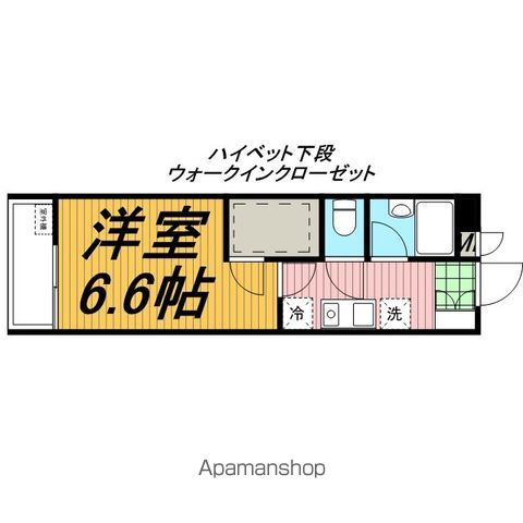 レオパレスハポネスIIIの間取り写真