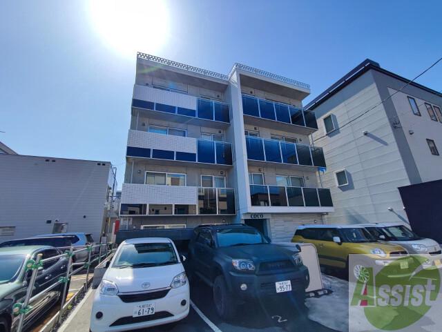 建物外観　札幌市北区北２７条西「ＣＯＣＯ」