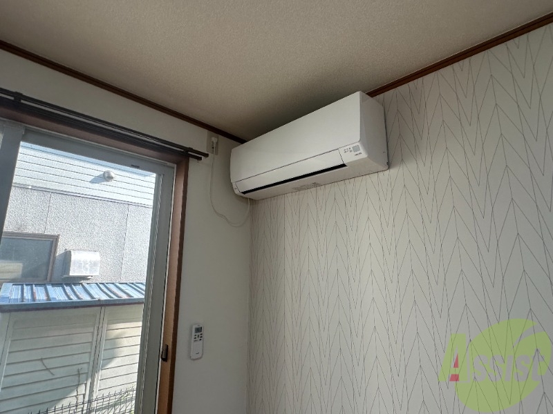 その他設備　エアコン設置済みです。これからの時代は欠かせませんよ。