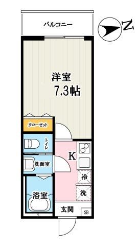 コスモアルカディア3の間取り写真