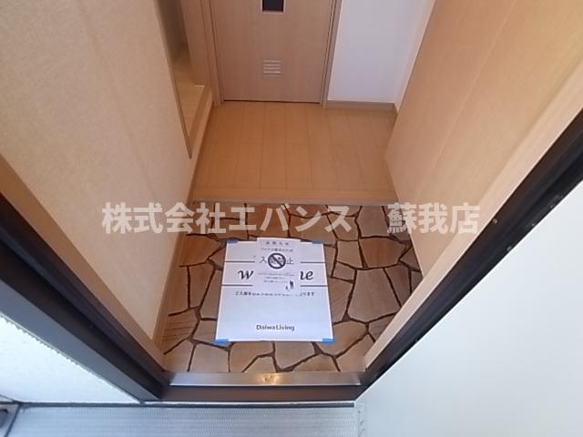 玄関　落ち着いた玄関です