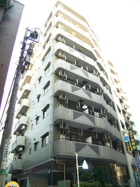 建物外観　タイル・御影石貼りの綺麗な外観