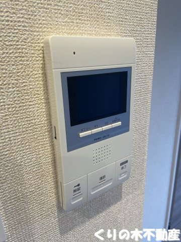 セキュリティ　モニター付きインターホン完備