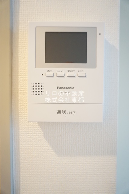 セキュリティ　ＴＶモニター付インターホンがあるので訪問者が一目でわかります