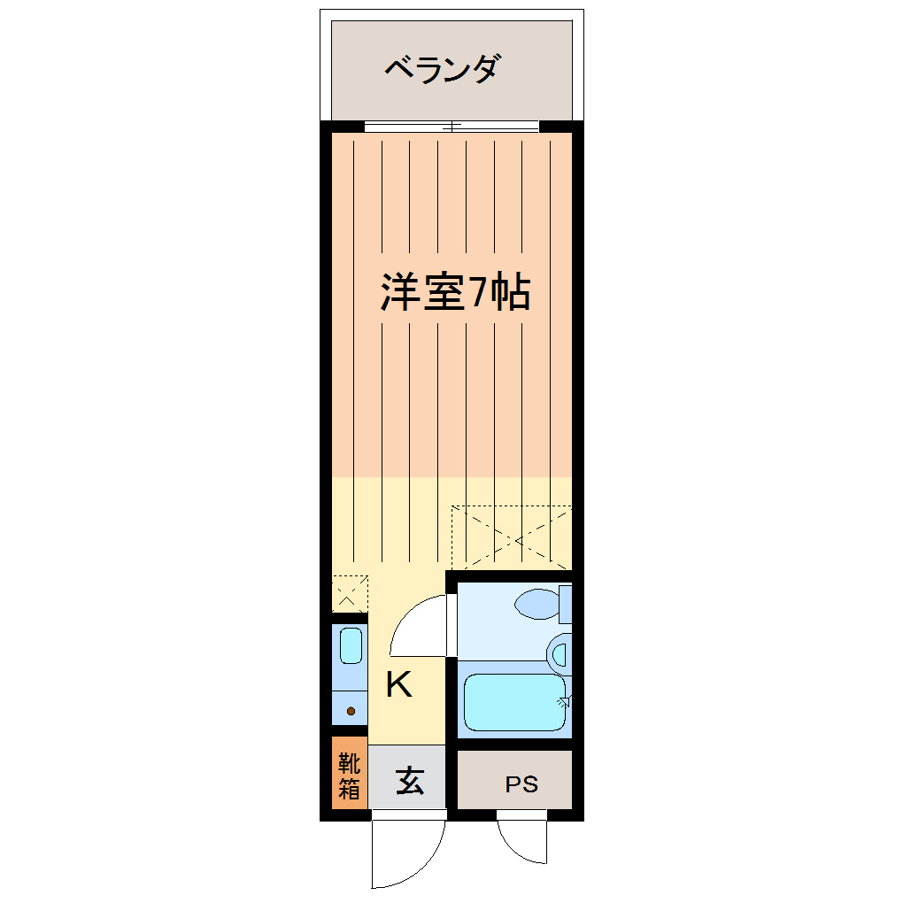 ラッキーマンションの間取り