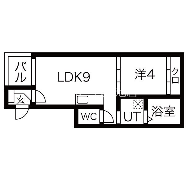 志賀本通ヒルズの間取り