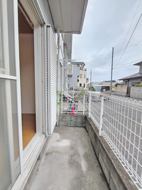 バルコニー　開放感あふれるバルコニーの様子です♪