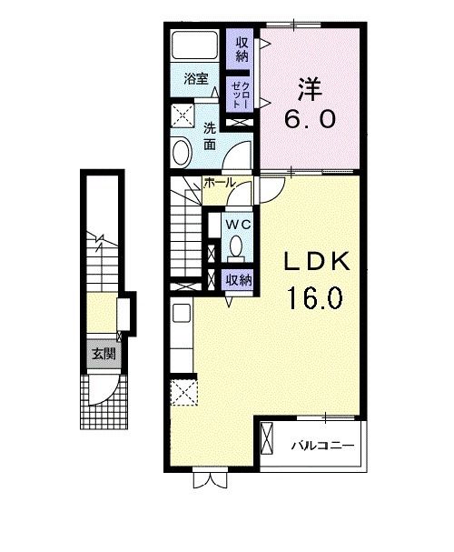 ユニヴェールの間取り