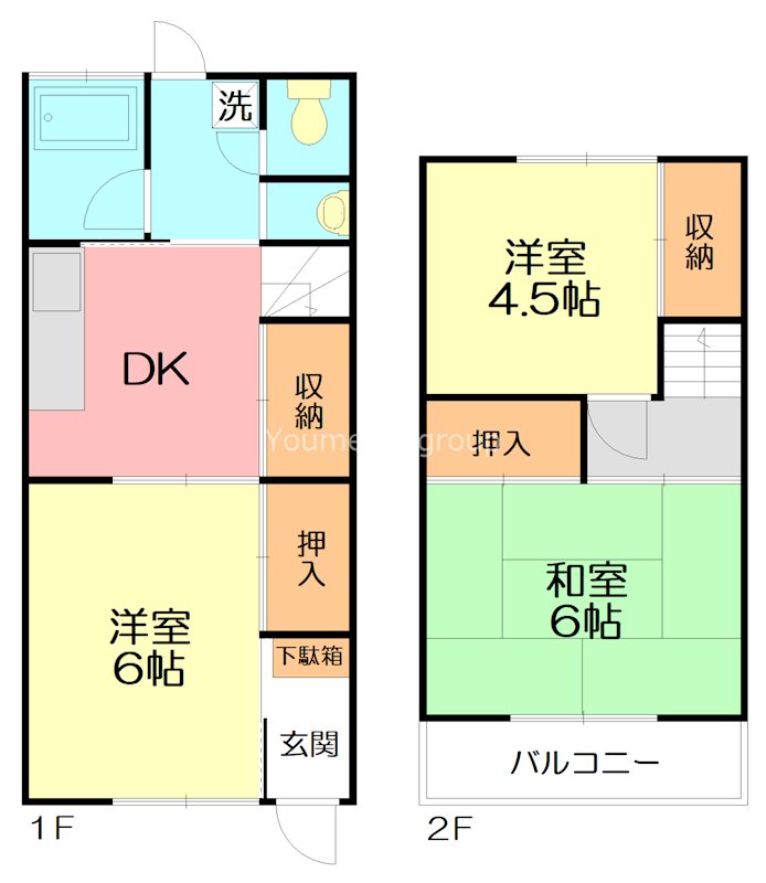 ハイツ群芳園_間取り_0