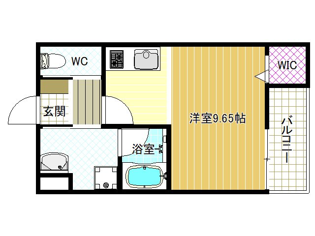 ステラウッド島泉IVの間取り