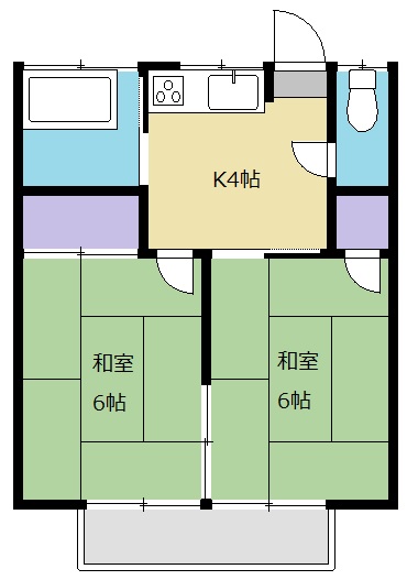 清風荘の間取り