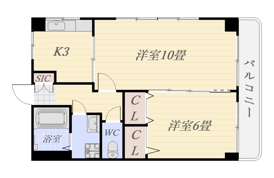 ＮＴマンションIIの間取り