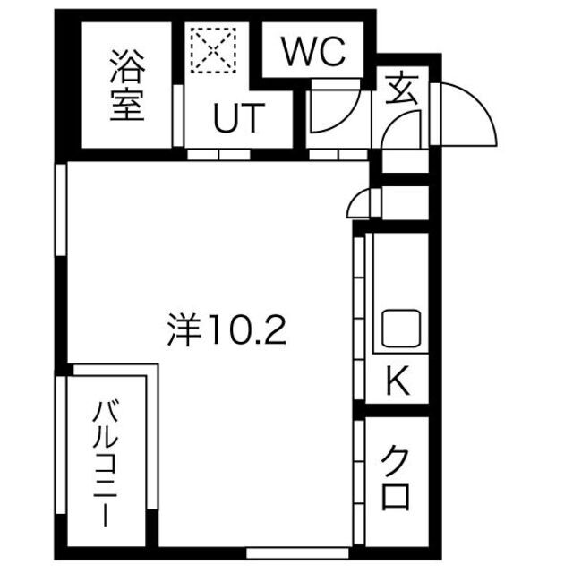 【SPACE CUBE HONJINの間取り】