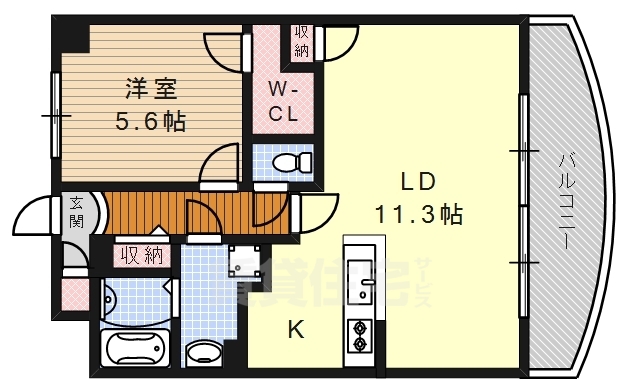 さくらHills YAGOTOの間取り