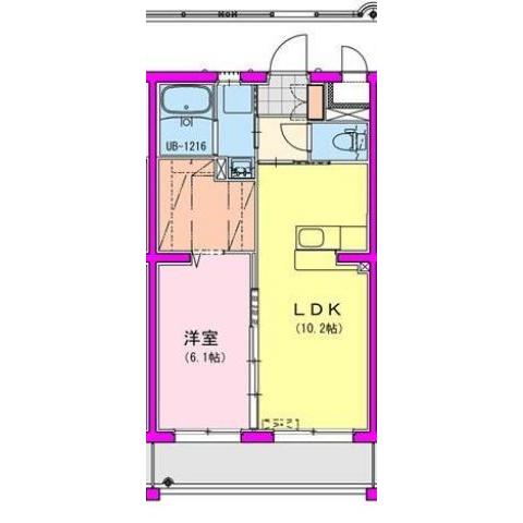 （仮称）下川東2丁目マンションの間取り