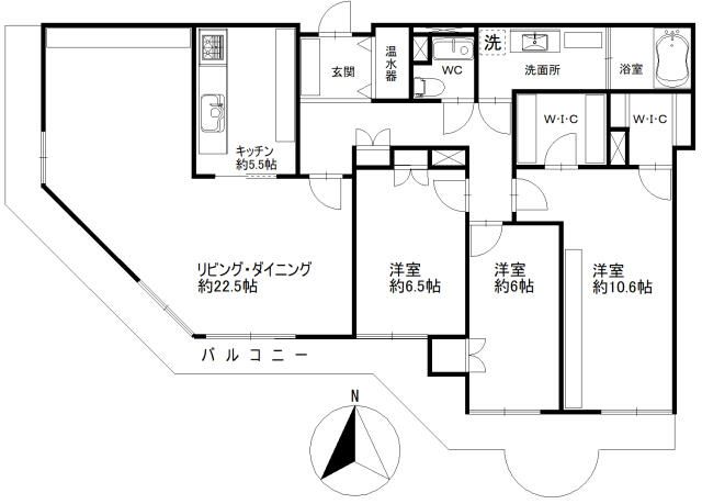 シティタワー仙台の間取り