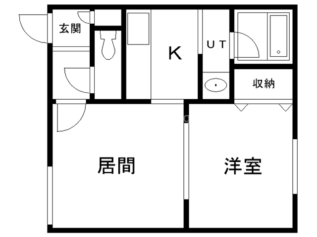 札幌市北区麻生町のマンションの間取り