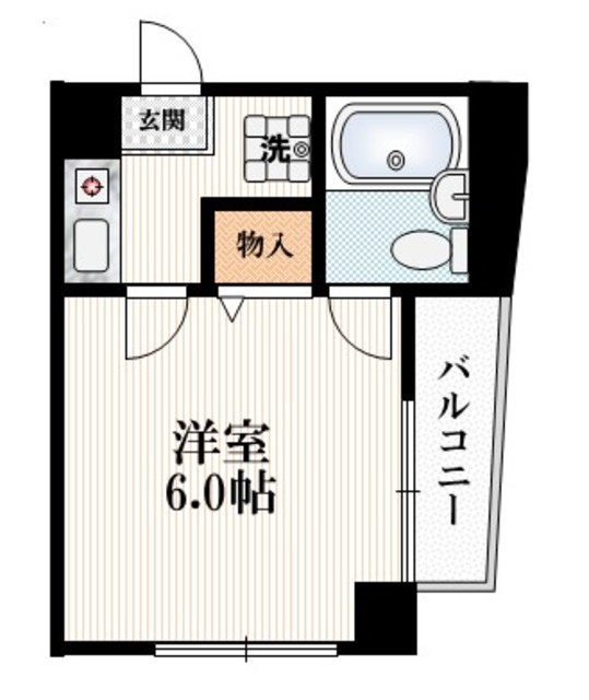 豊島区南長崎のマンションの間取り