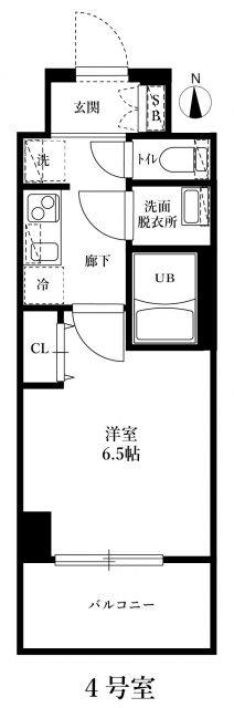 アルティザ江坂の間取り