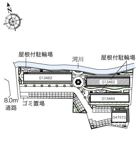 【枚方市松丘町のアパートのその他】