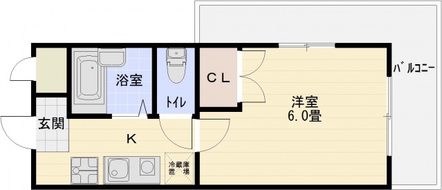 プランドール国分の間取り