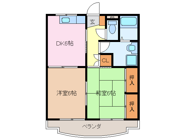 ファイブアイランドIIの間取り